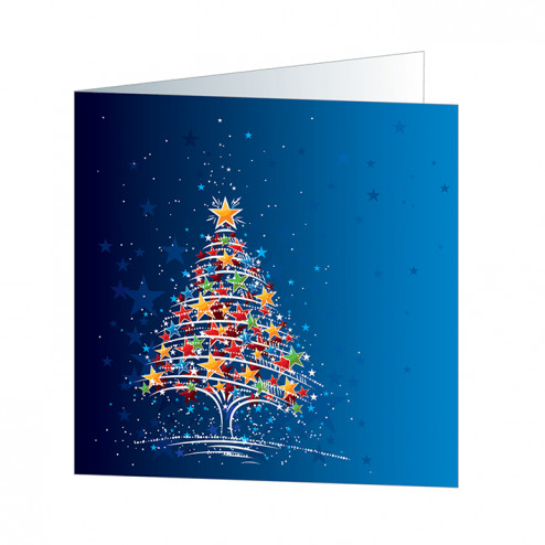 Star Tree, blue (5668)